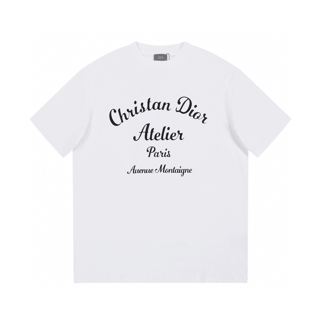 Christian Dior Couture TShirt Relaxed Fit Sea Green Cotton Jersey DIOR #8 Christian Dior Couture TShirt Relaxed Fit Sea Green Cotton Jersey DIOR